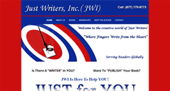 Desktop Screenshot of justwriters.com